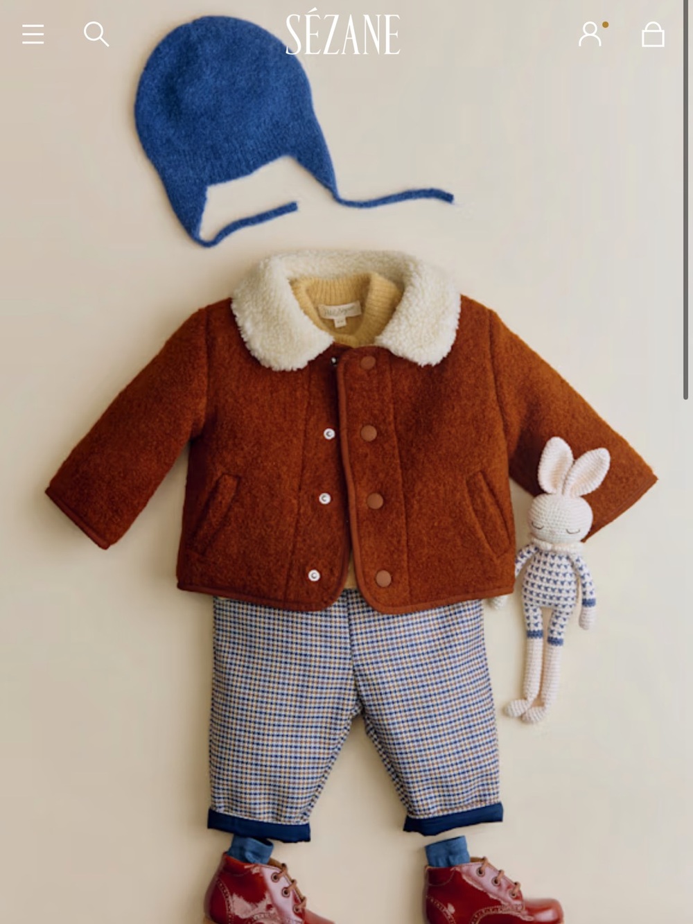 Petit Sézane Kids ‘Able Coat’